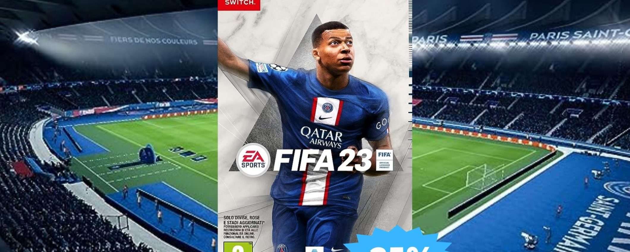 FIFA 23 per Nintendo Switch: sconto imperdibile del 25%