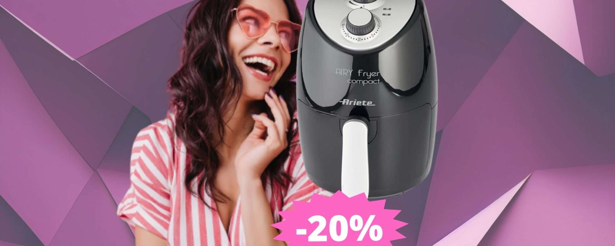 Friggitrice ad aria Ariete: gusto senza sensi di colpa (-20%)