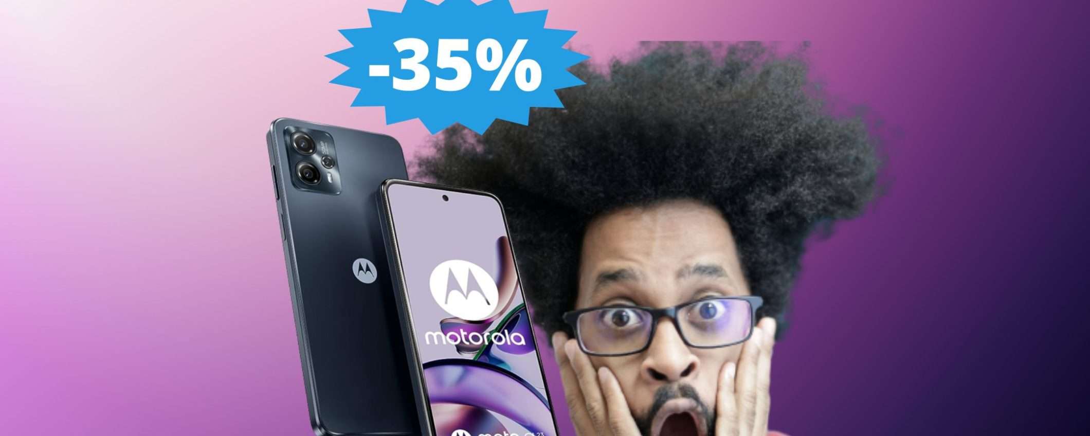 Motorola Moto G23: MEGA sconto del 35% su Amazon