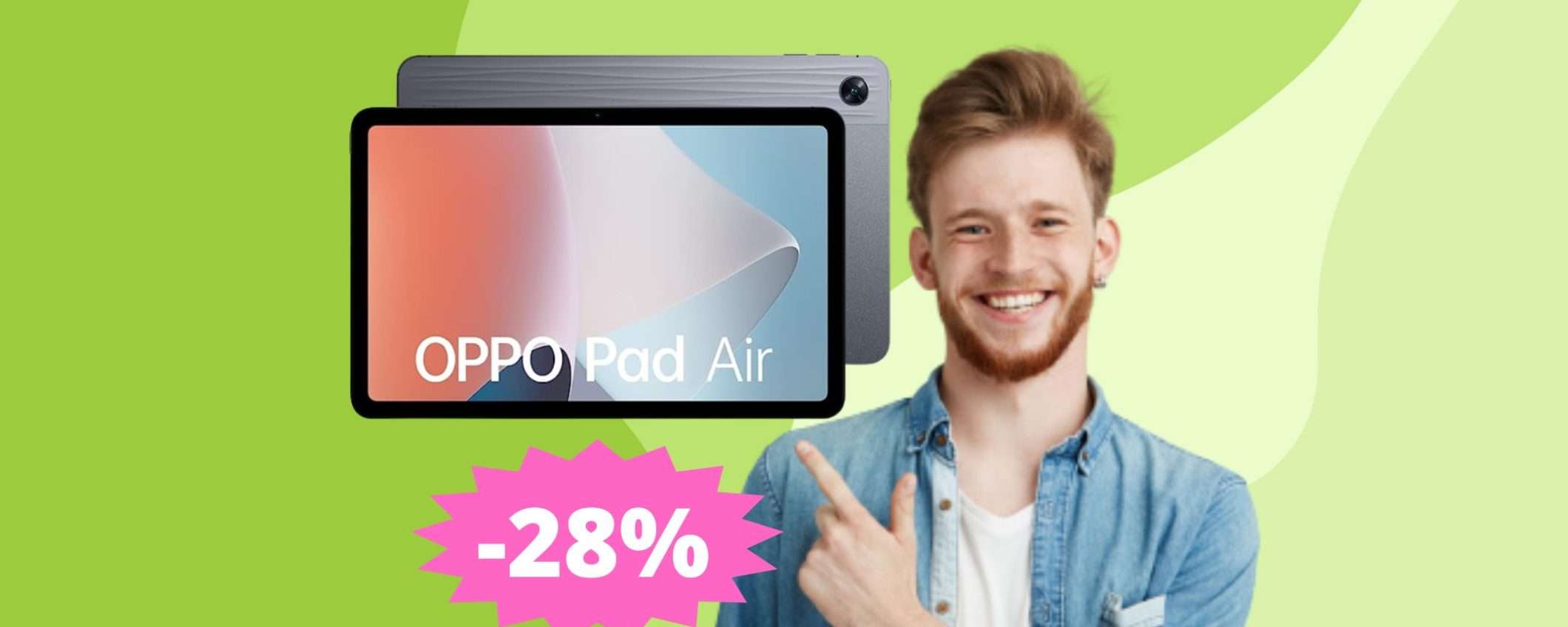 OPPO Pad Air: ora in SUPER sconto del 28% su Amazon