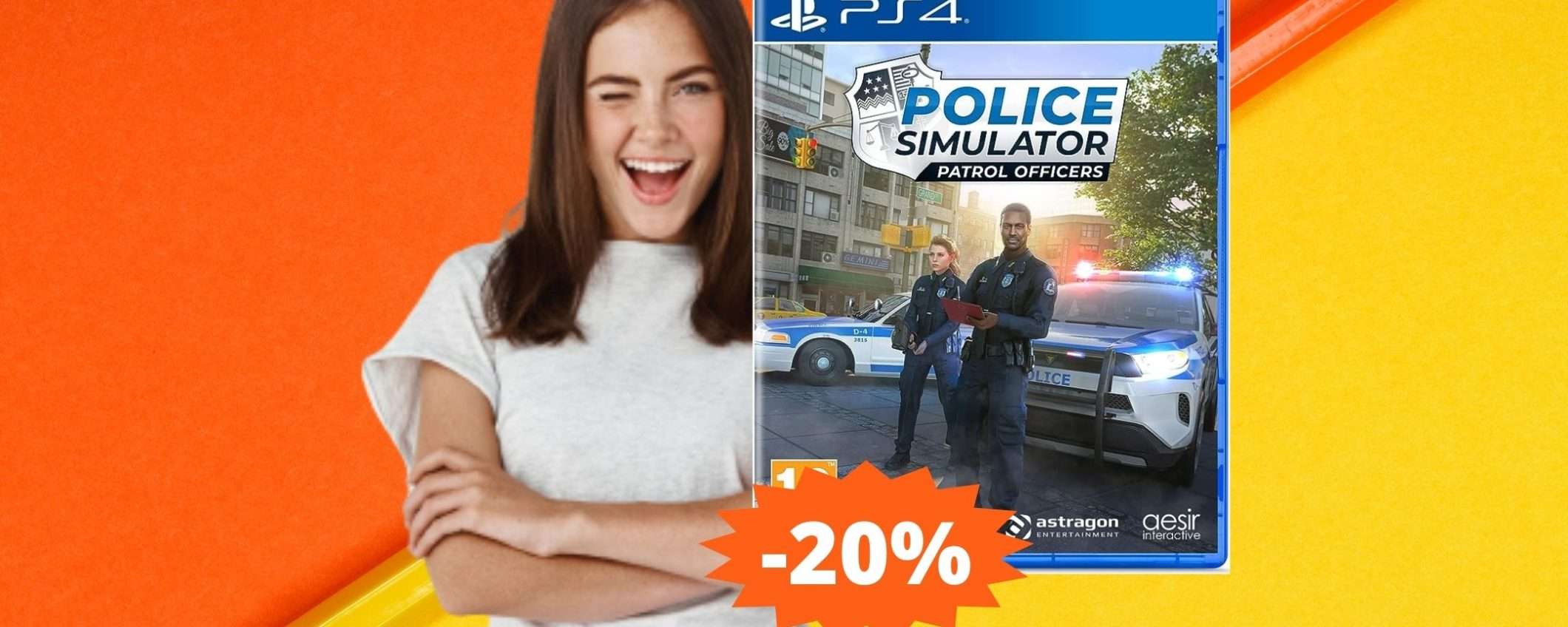 Police Simulator per PS4: divertimento e adrenalina in SUPER sconto