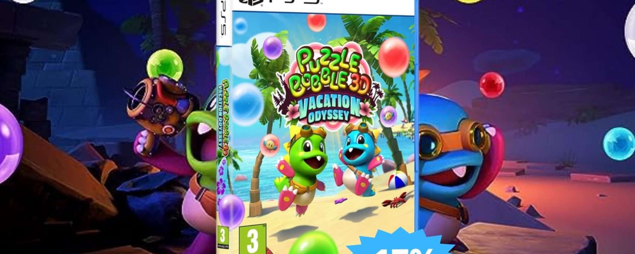 Puzzle Bobble 3D PS5: rivivi la magia degli anni '90 (-17%)