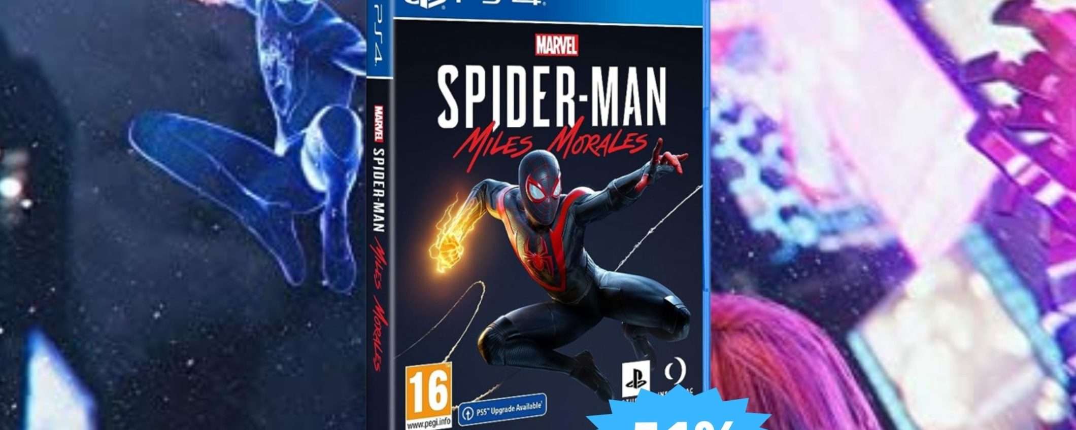 Marvel's Spider-Man Miles Morales PS4: sconto FOLLE del 51%