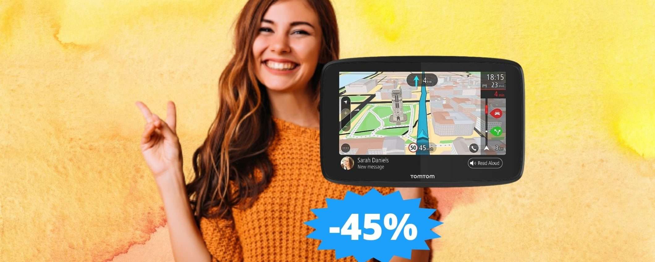 TomTom GO 620: MEGA sconto del 45% su Amazon