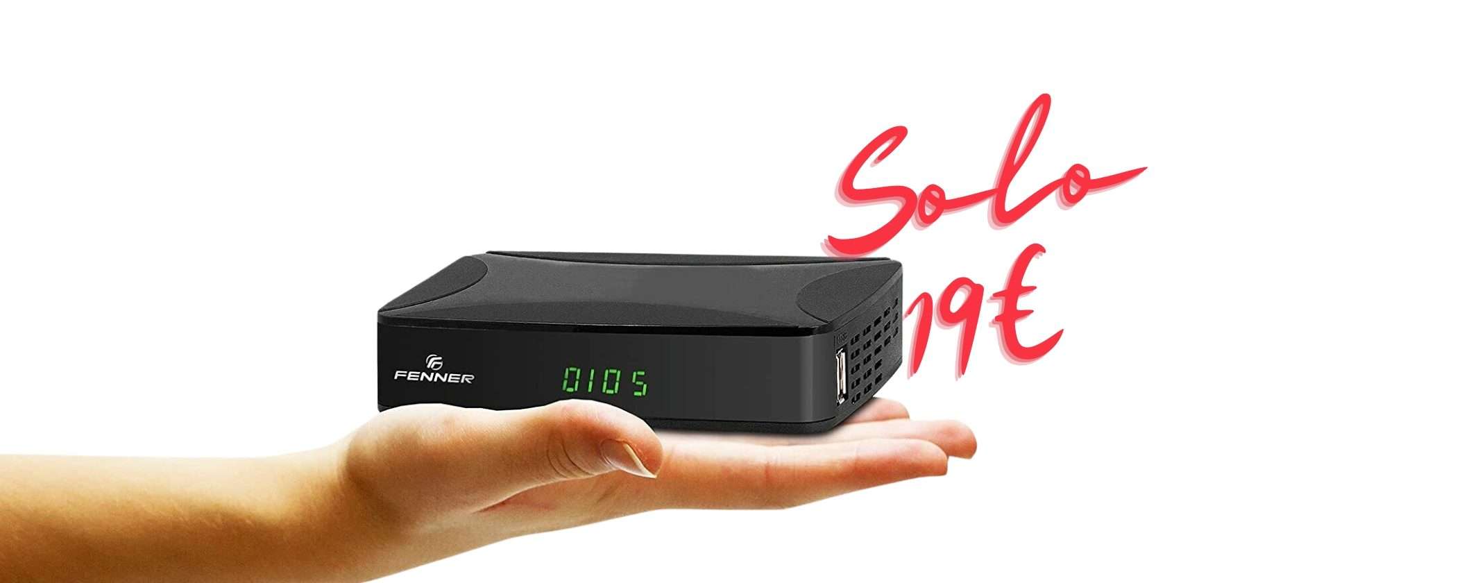 Decoder Digitale Terrestre con mediaplayer a soli 19€ su eBay