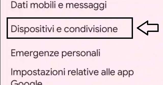 Come attivare la condivisione nelle vicinanze di Google