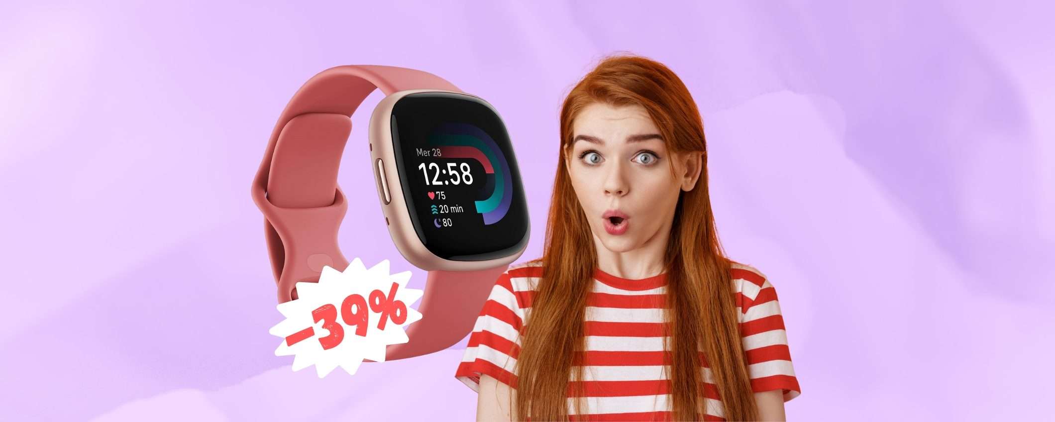 Fitbit Versa 4 al PREZZO più BASSO di SEMPRE, da avere (-39%)