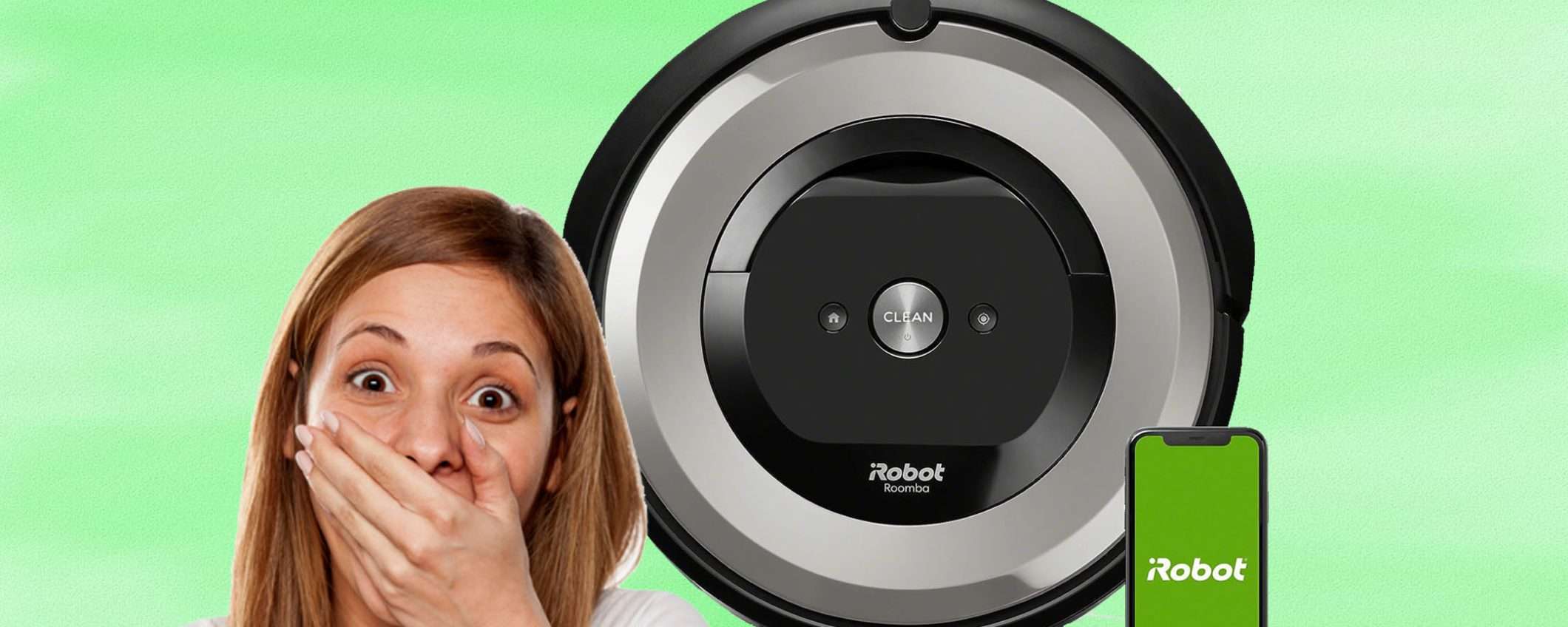 iRobot Roomba e5154 in offerta: sconto PAZZESCO del 39%