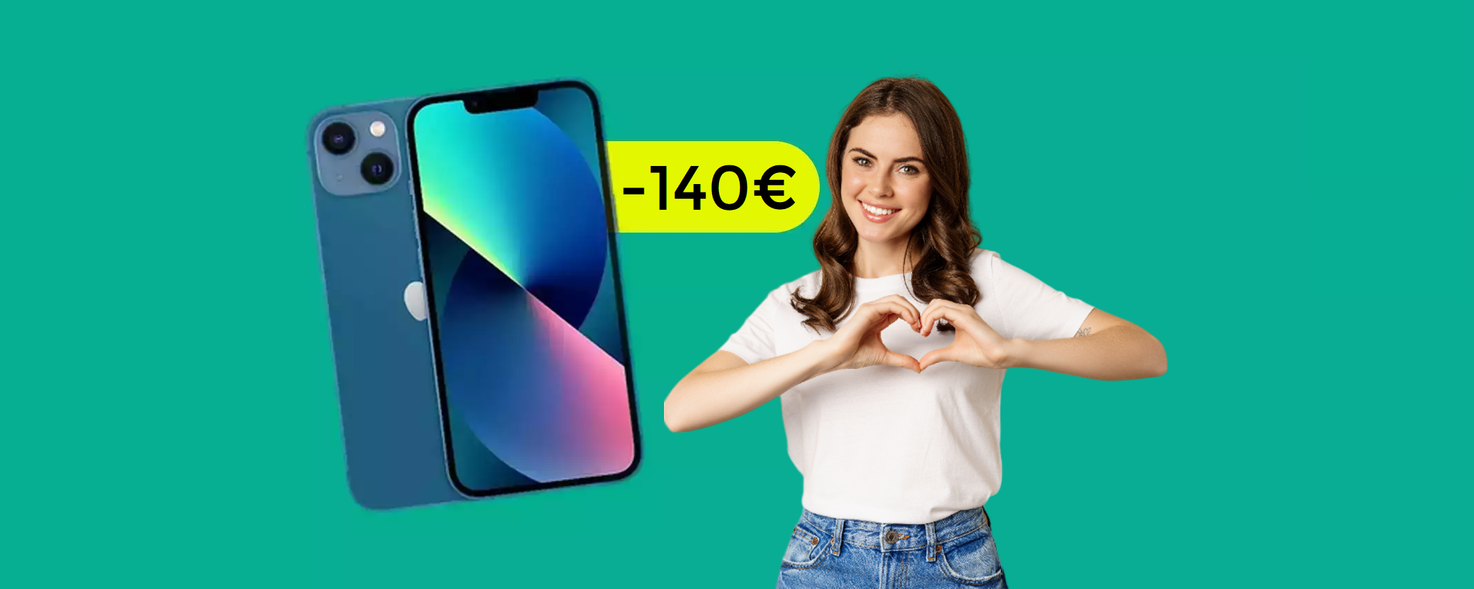 iPhone 13: lo SCONTO a cui non puoi resistere è realtà (-140€)