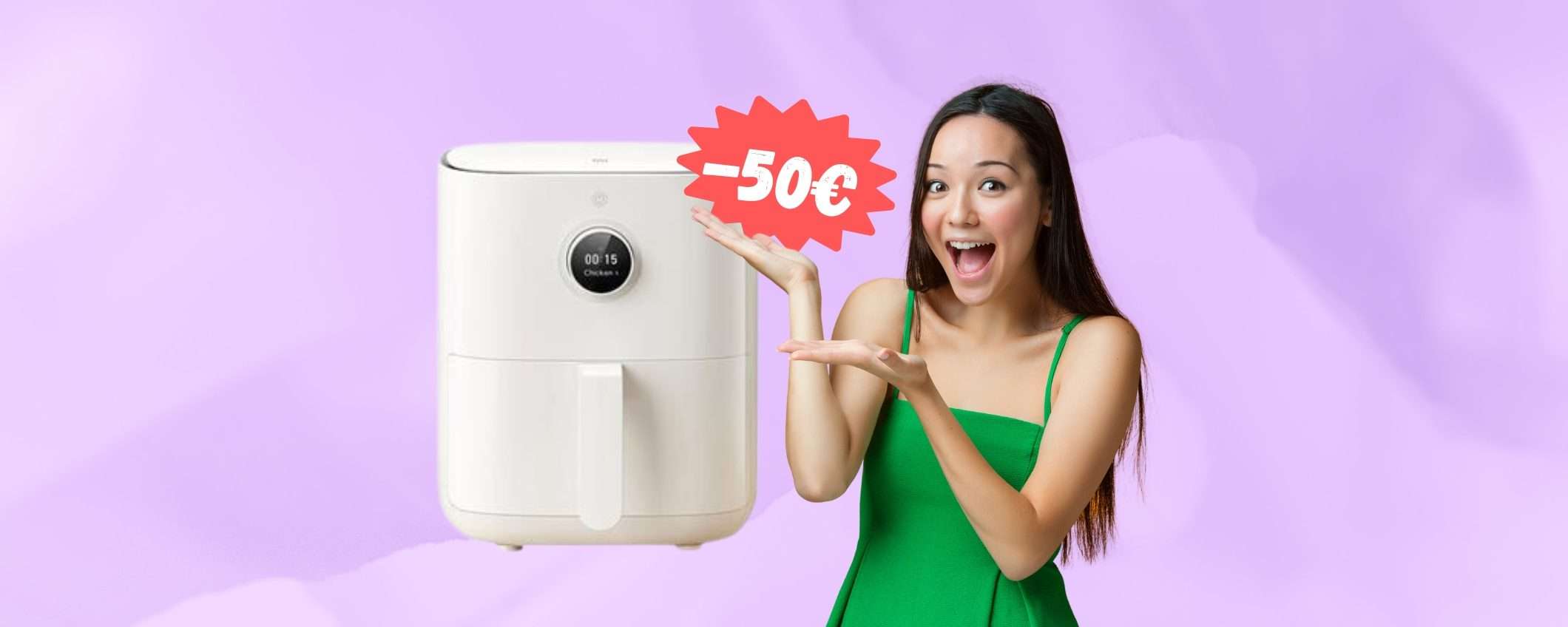 Mi Smart Air Fryer 3,5 litri: cottura semplice, veloce e sana (-50€)