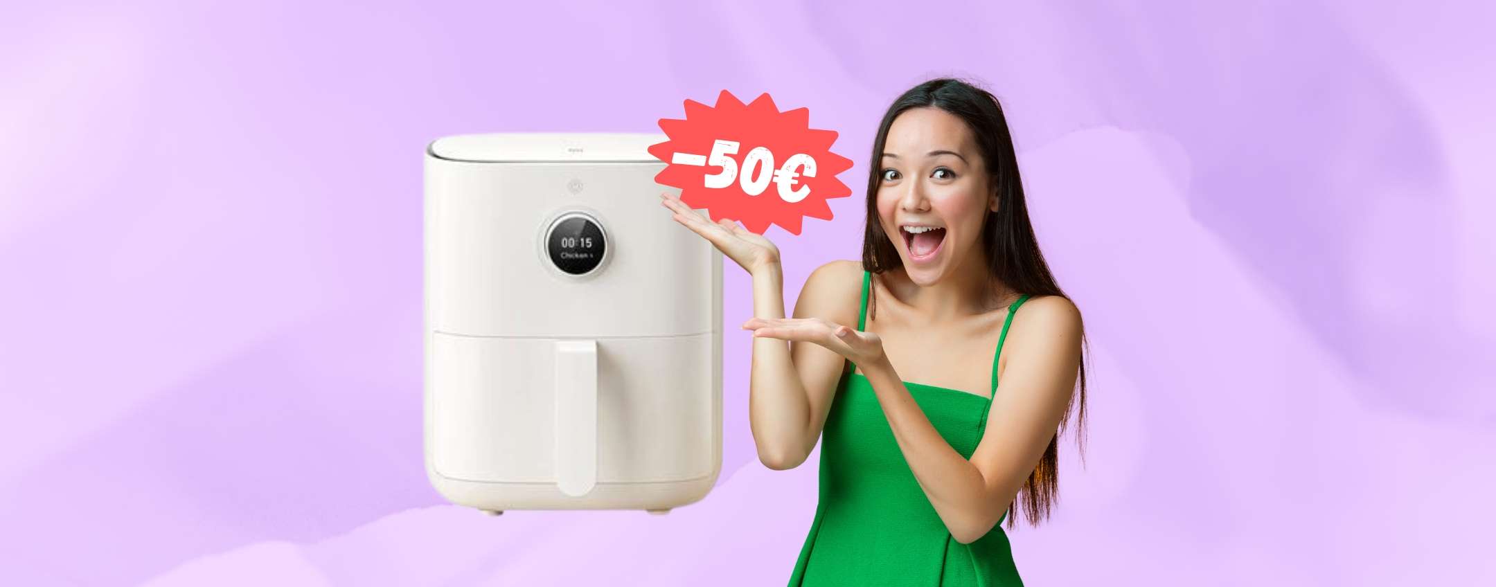 Acquista Xiaomi Air Fryer senza olio - Mi Smart Air Fryer 3.5L