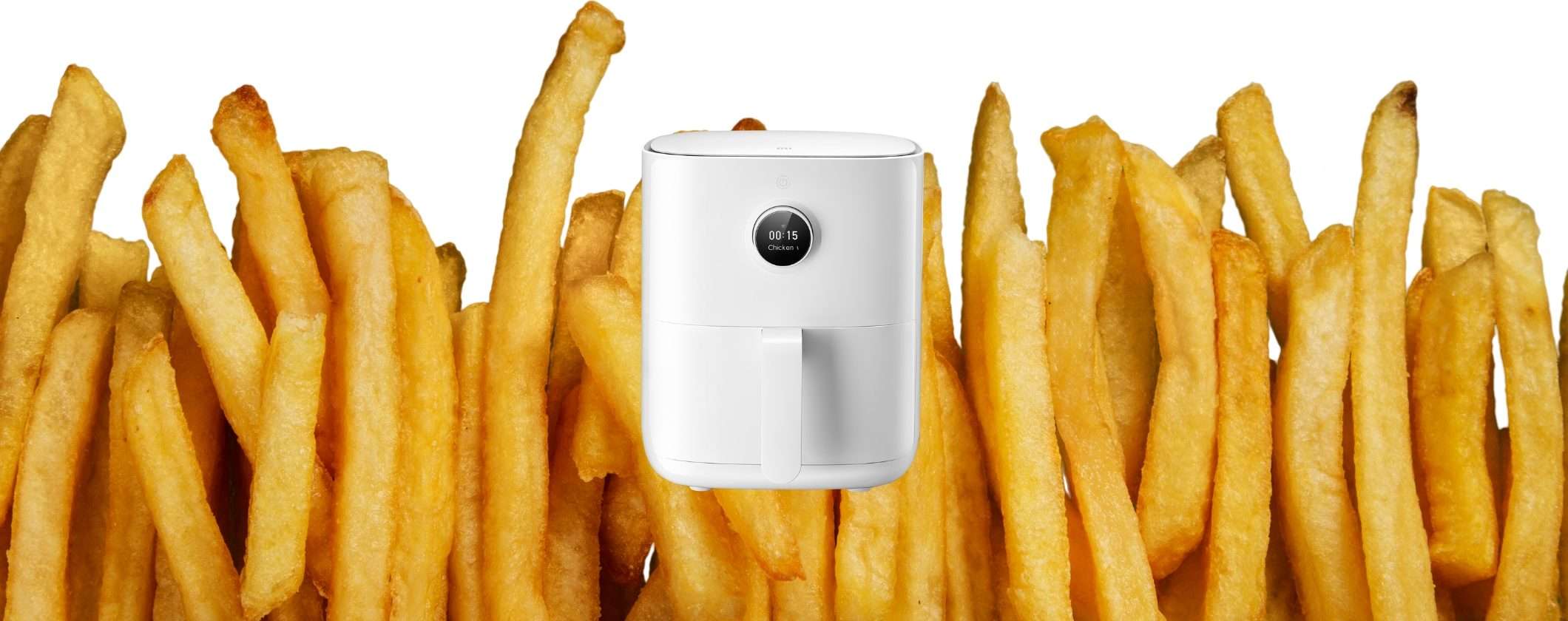 SUPER PROMO Mi Smart Air Fryer: cottura sana, veloce e smart