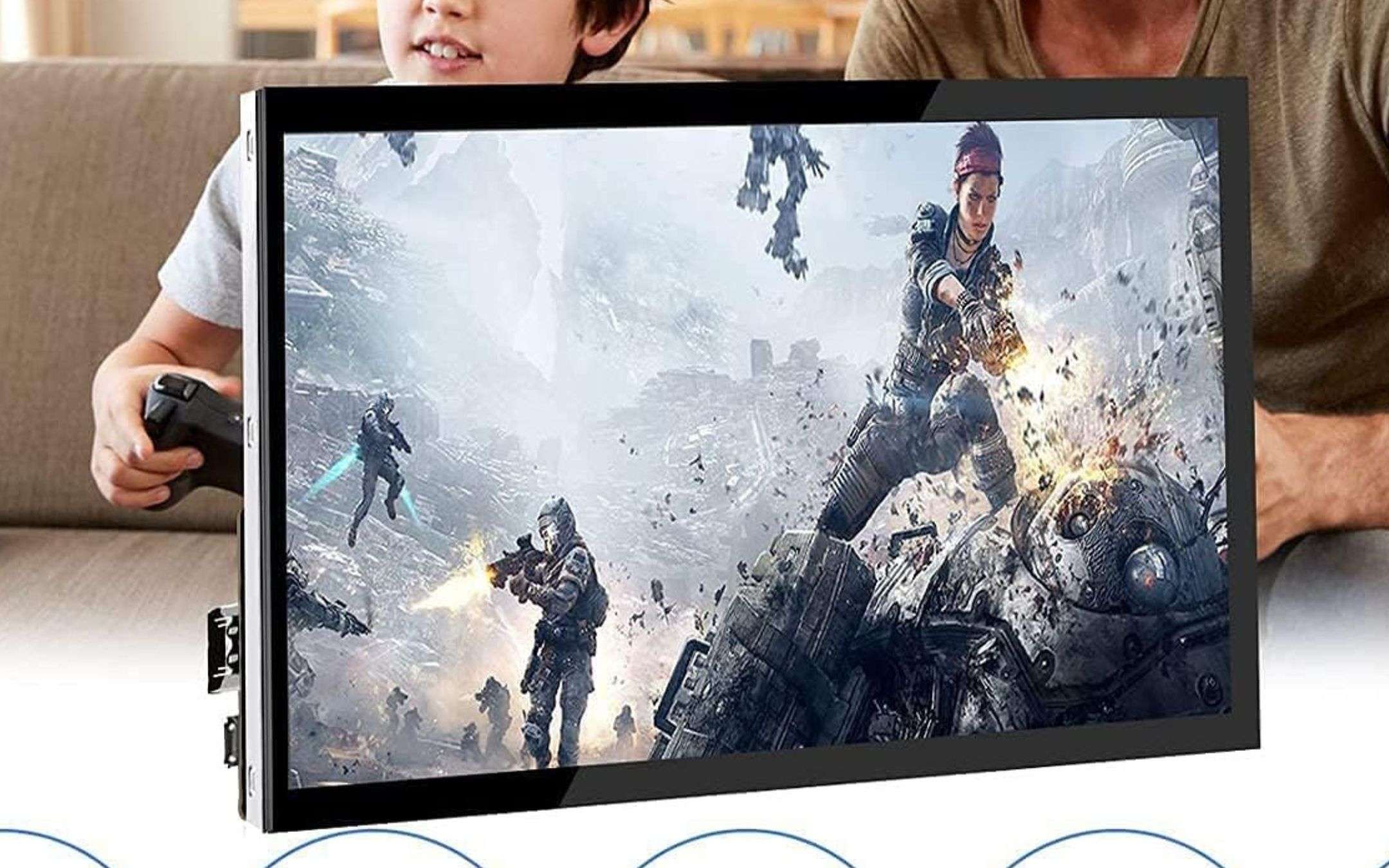 Monitor portatile 10 touchscreen a prezzo SHOCK su  (69€)