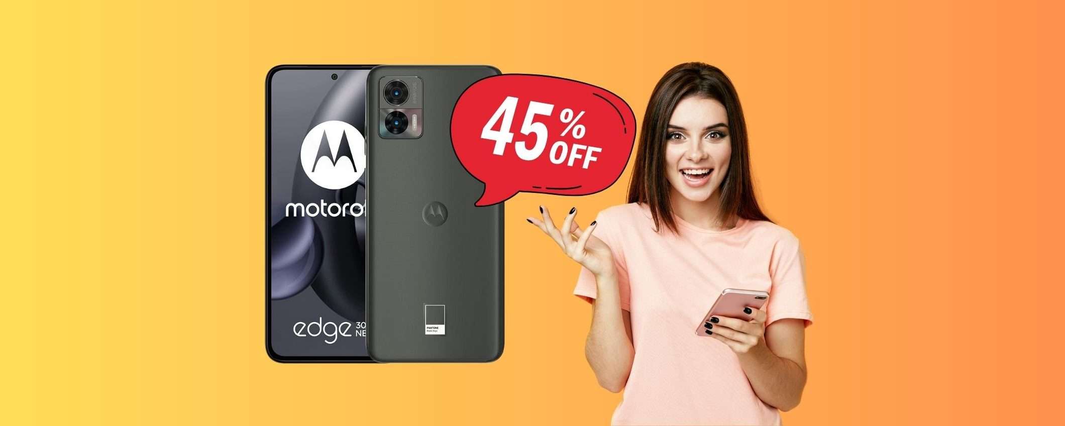 Motorola moto edge 30 Neo al MINIMO STORICO Amazon (-45%)