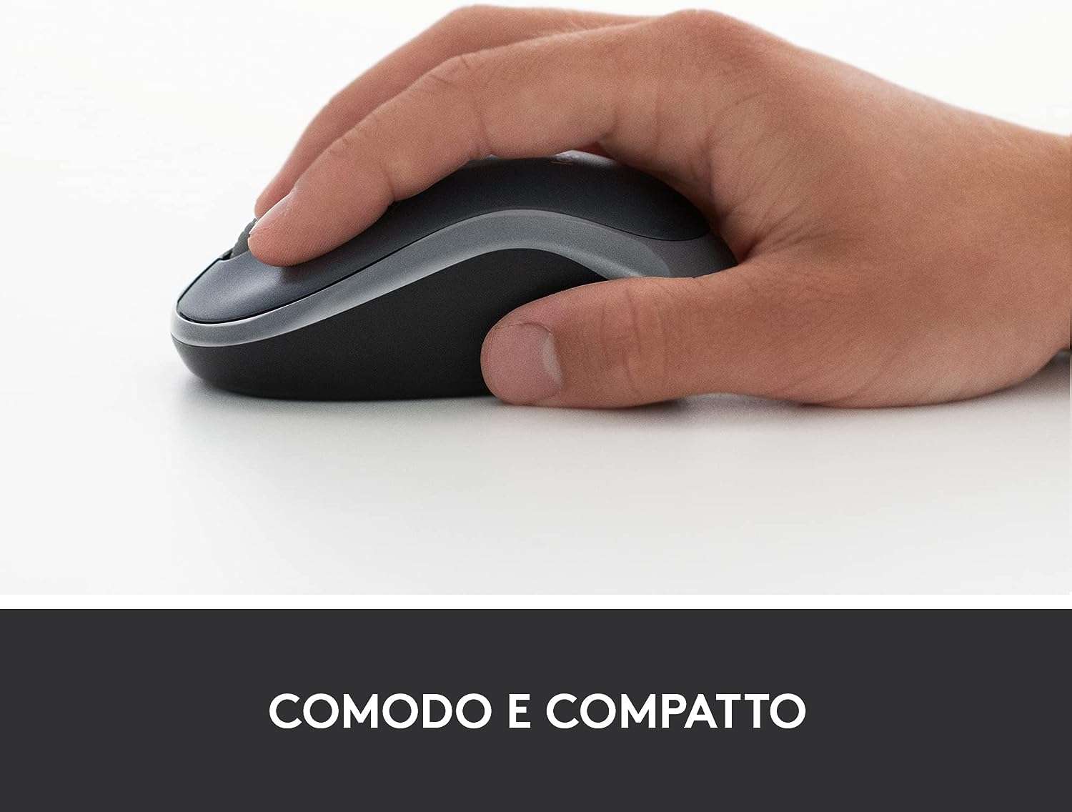 mouse-wireless-preciso-economico-logitech-m185-10e-ergonomico