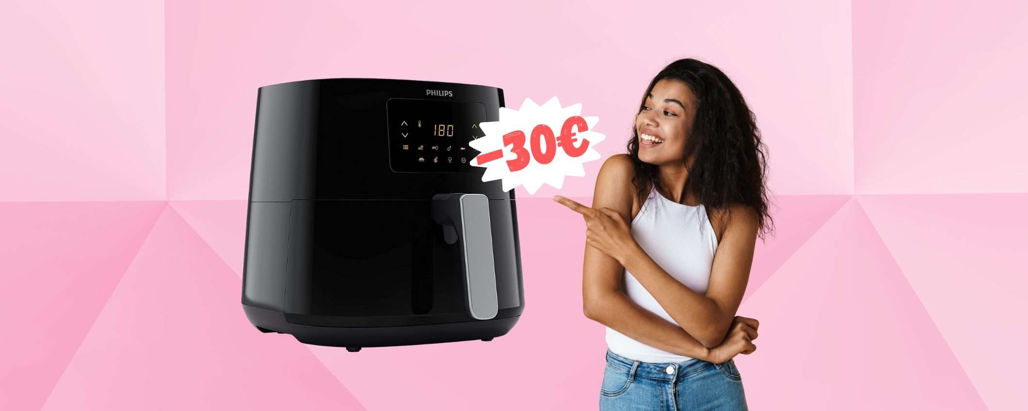 Philips Airfryer XL torna incredibilmente al MINIMO STORICO (-30€)