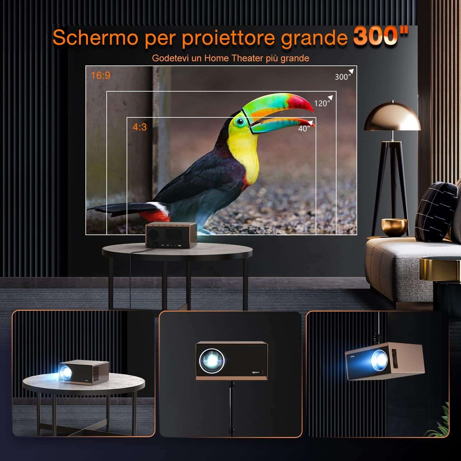 proiettore-wifi-fhd-cinema-senza-alzarti-divano-90e-gigante