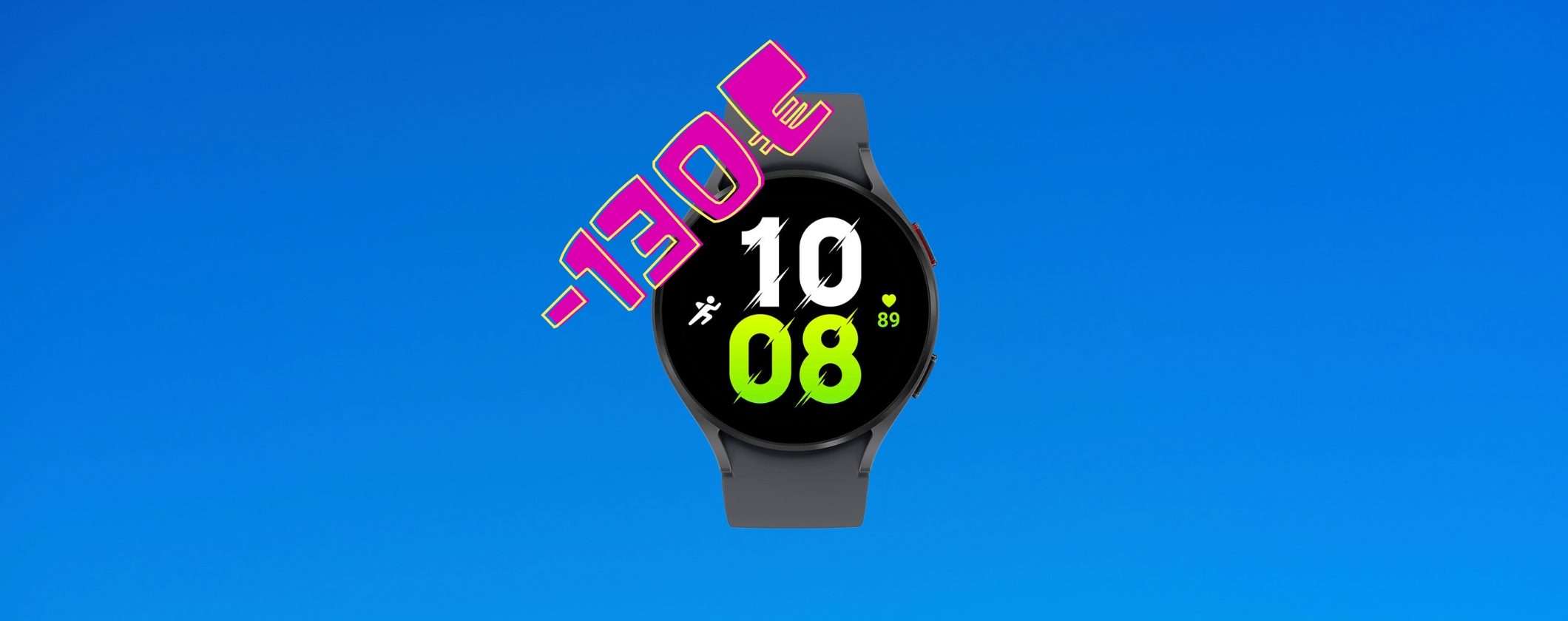 Samsung Galaxy Watch5: su Unieuro risparmi 130€