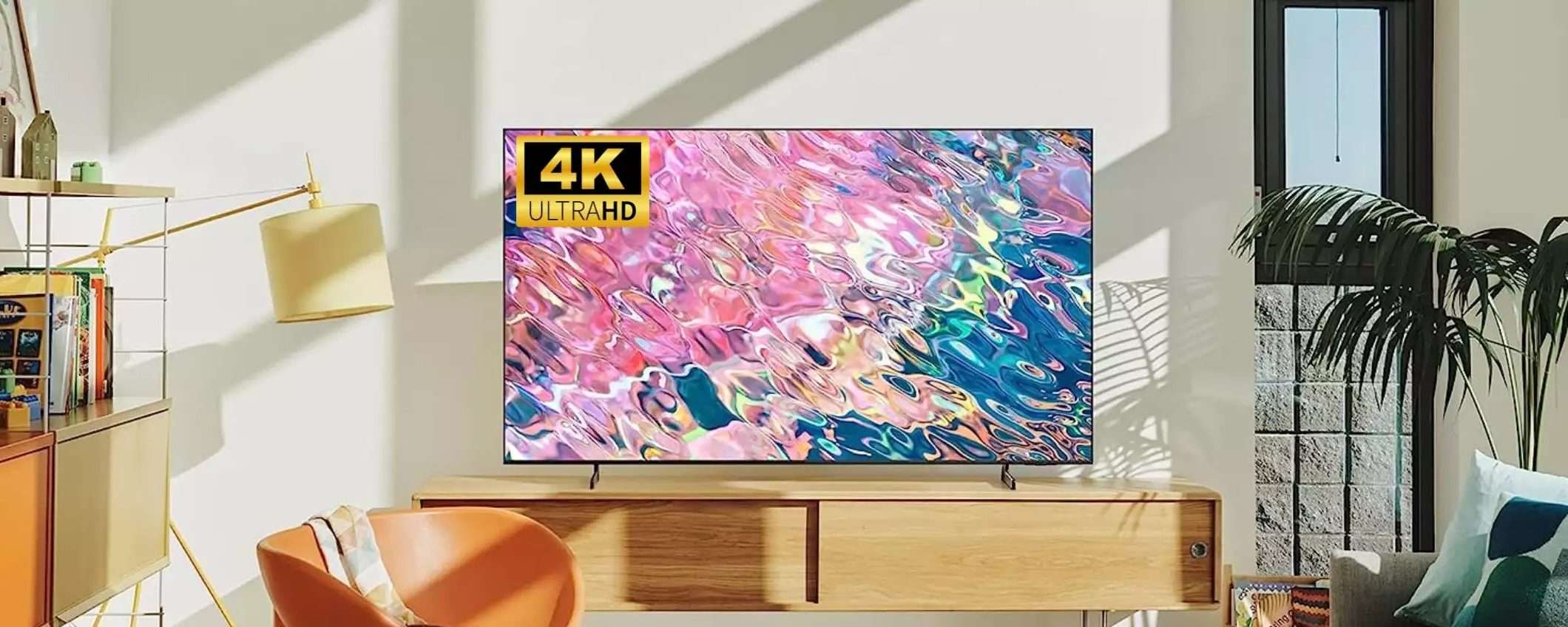 Smart TV Samsung da 50 pollici in offerta a 439€ su Amazon: è l'OFFERTA TOP di oggi (anche a rate)