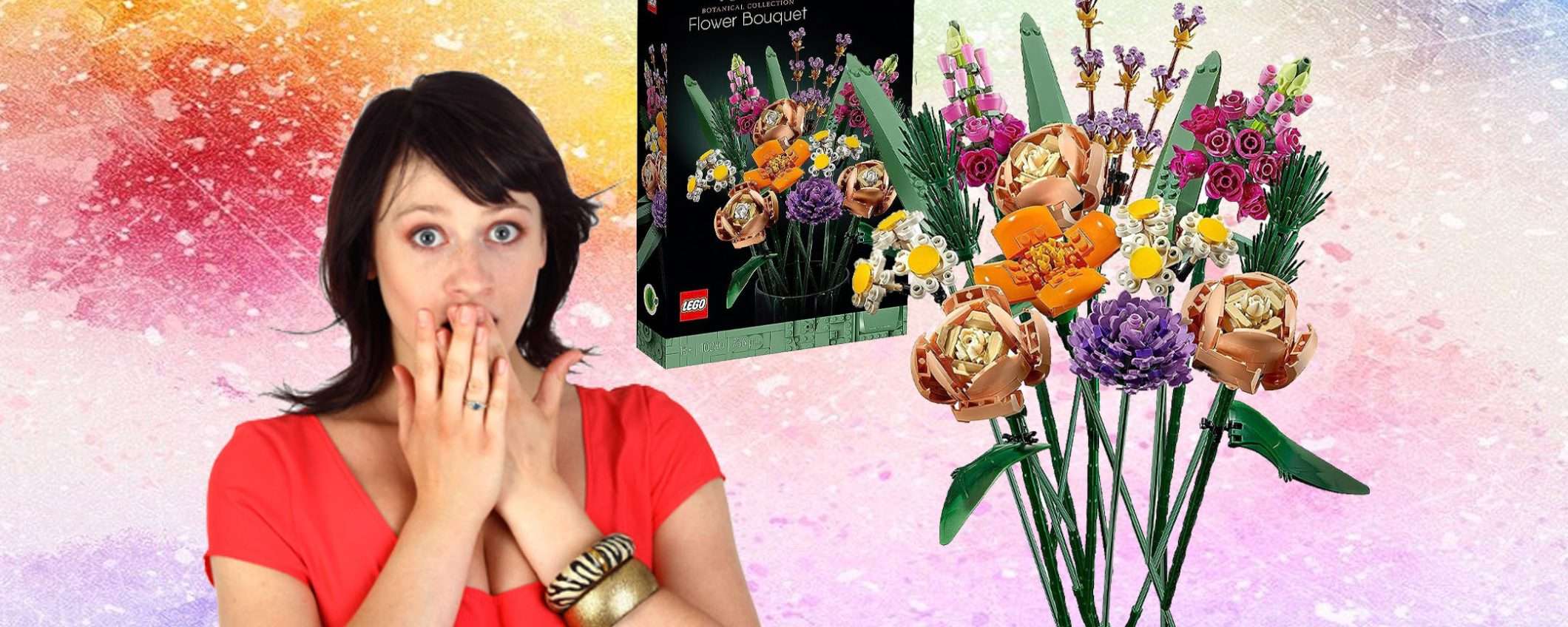 Set LEGO Bouquet di Fiori in sconto: MAGNIFICO, prezzo TOP