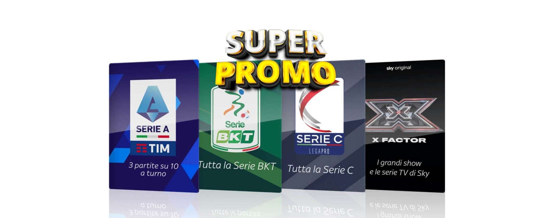 Sky TV + Calcio a un PREZZO REGALO