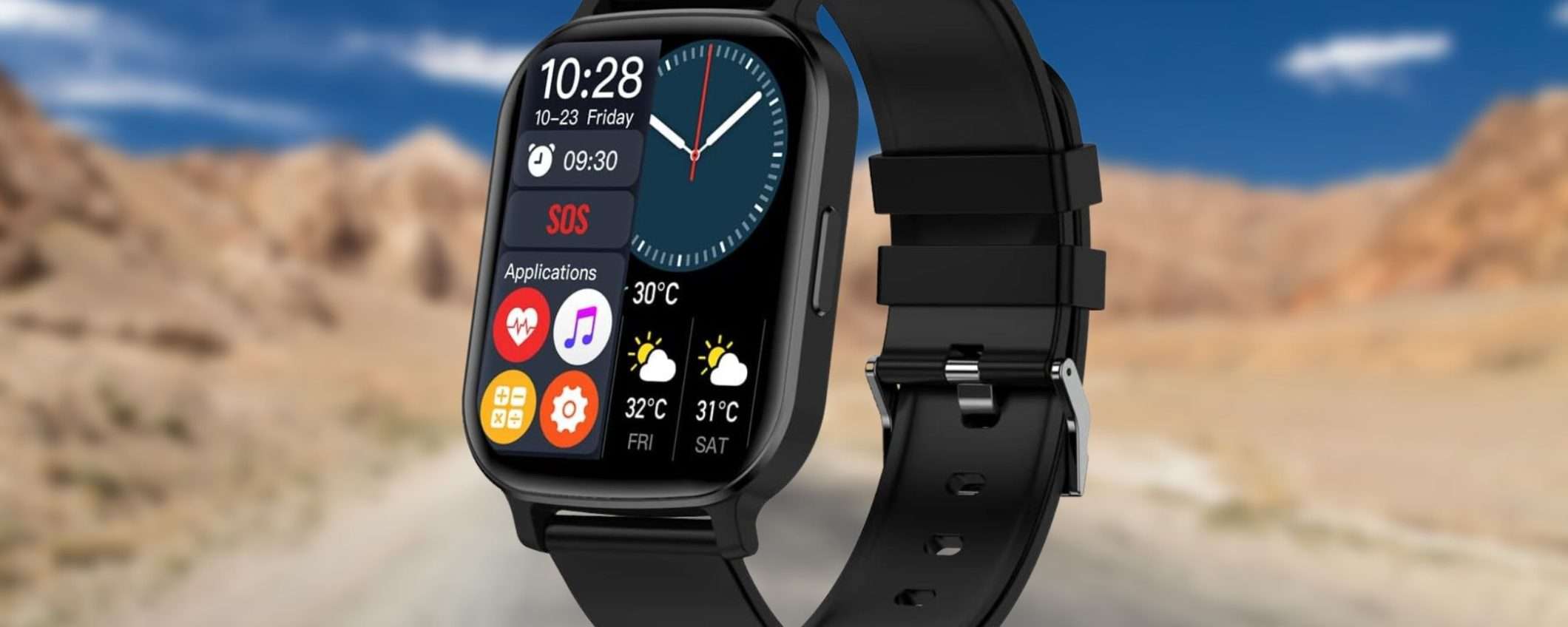 Con 21€ prendi lo smartwatch che NON TI ASPETTI: chiamate, salute e sport