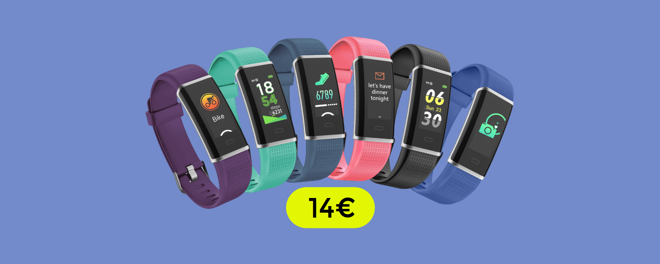 Questo smartwatch costa appena 14€ ma non gli manca nulla