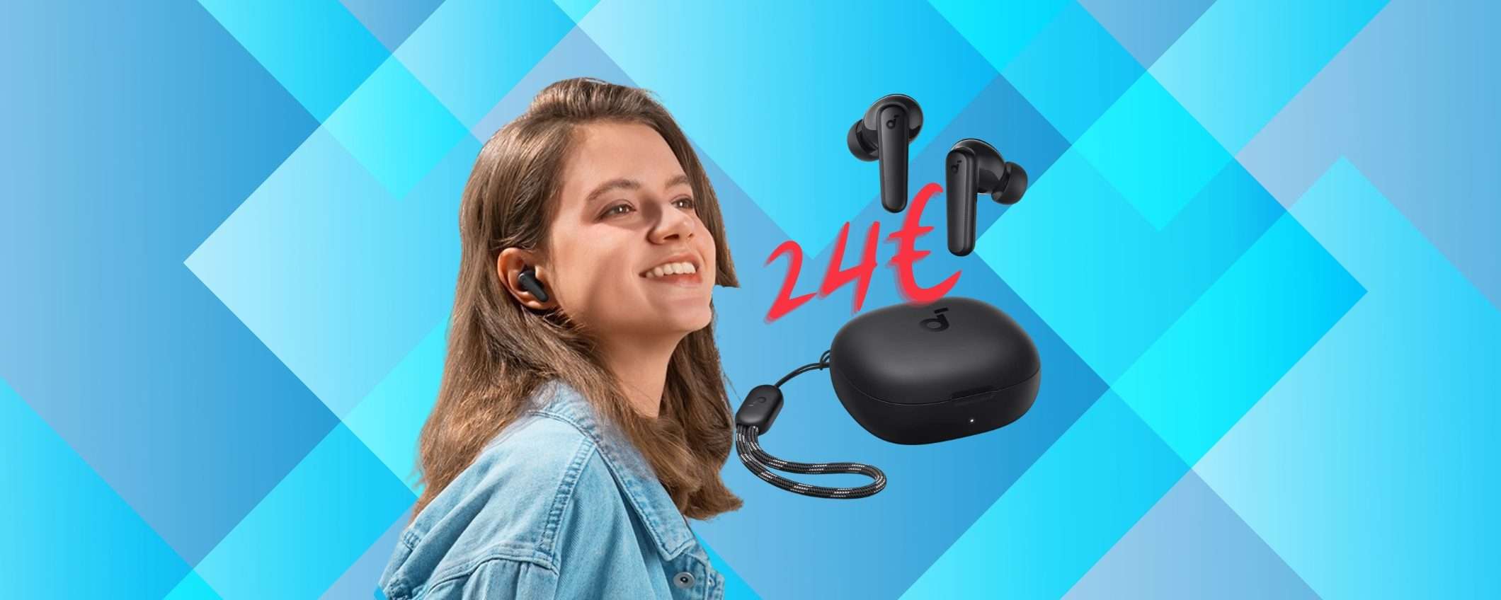 Soundcore P20i: cuffiette Bluetooth ECCEZIONALI al 29% in MENO