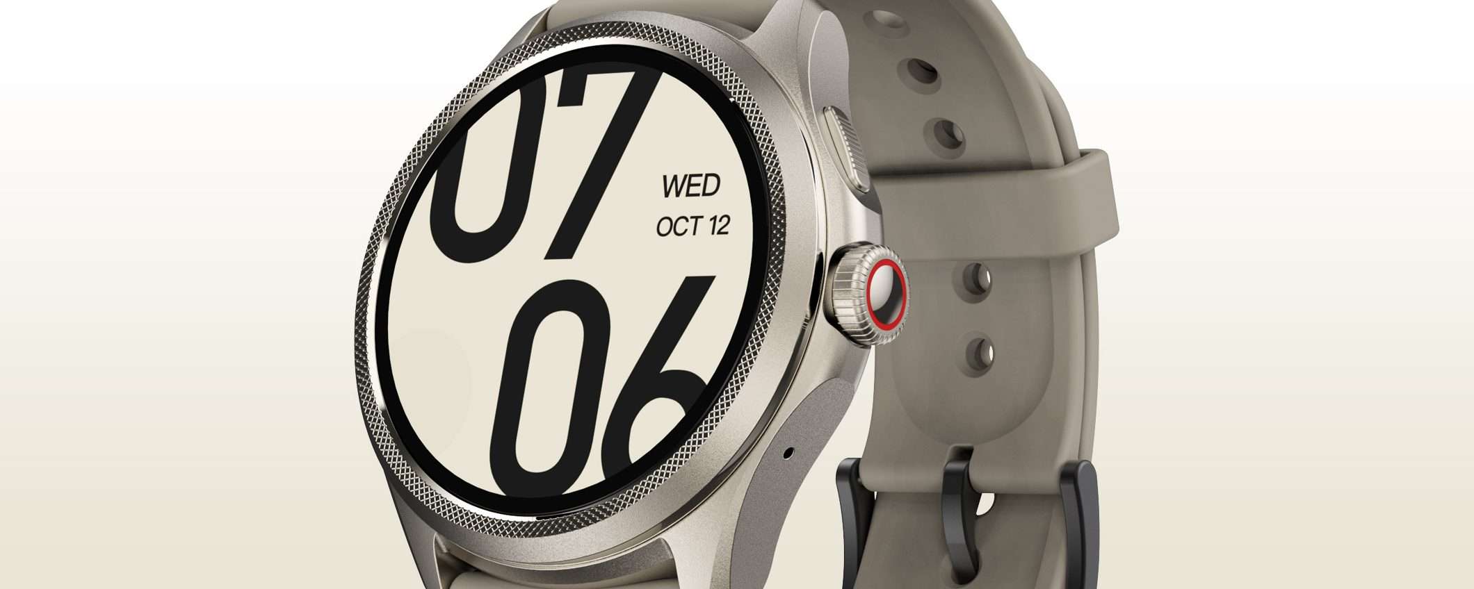 TicWatch Pro 5: lo smartwatch Wear OS in versione Sandstone