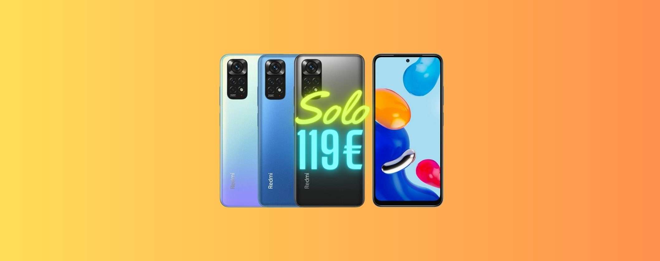 ULTIMA OCCASIONE per il Redmi Note 11 a 119€