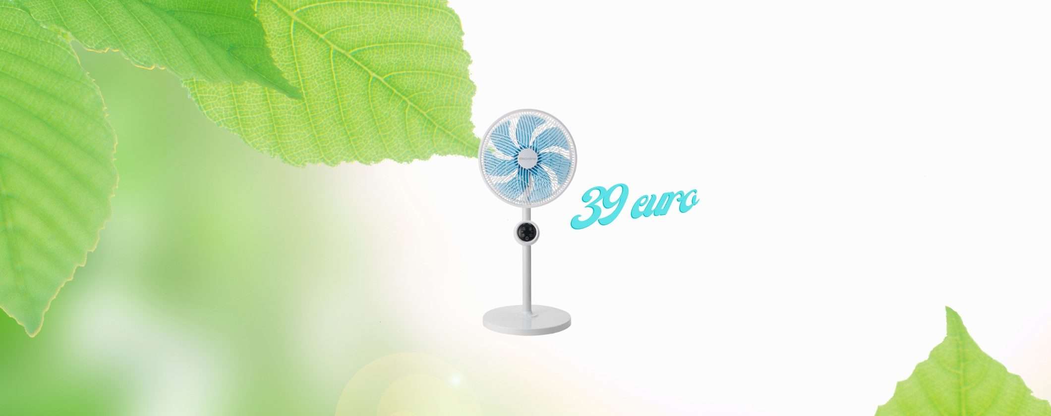 Ventilatore potente a soli 39€ su Unieuro, anche Tasso Zero