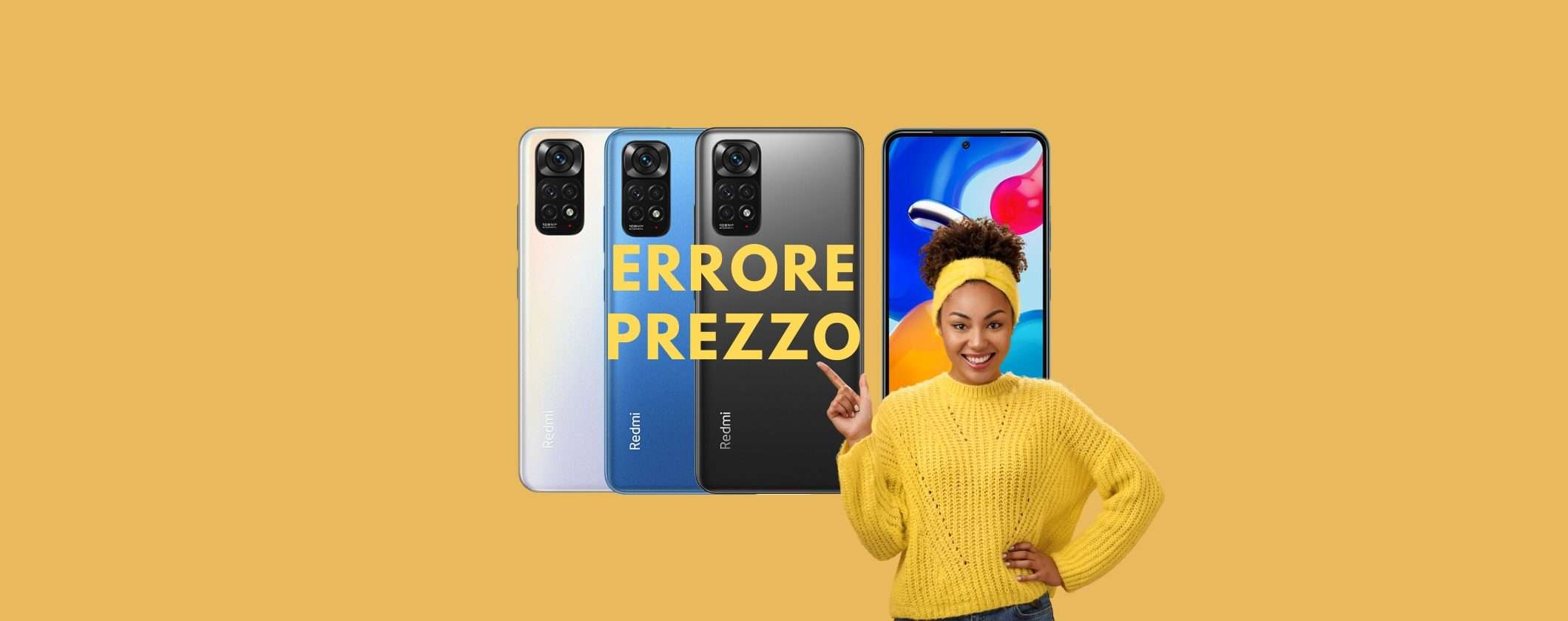 Xiaomi Redmi Note 11S: ERRORE di PREZZO su eBay