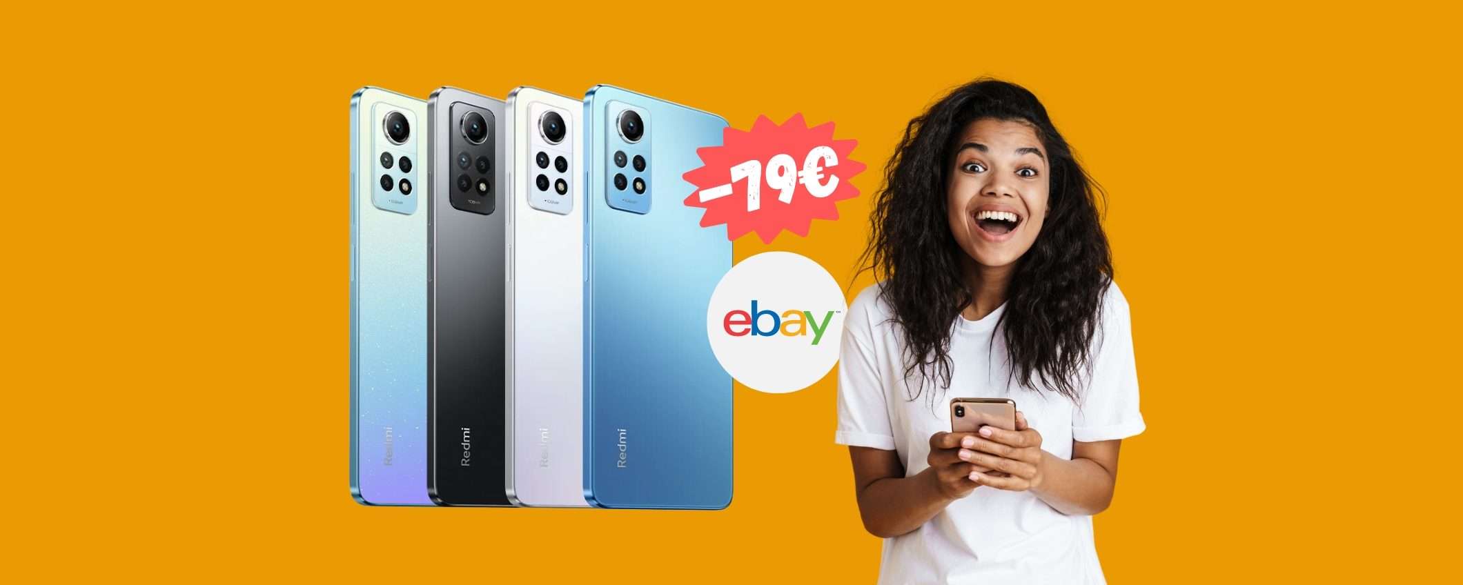 Xiaomi Redmi Note 12 Pro: eBay fa saltare il banco, sconto di 79€