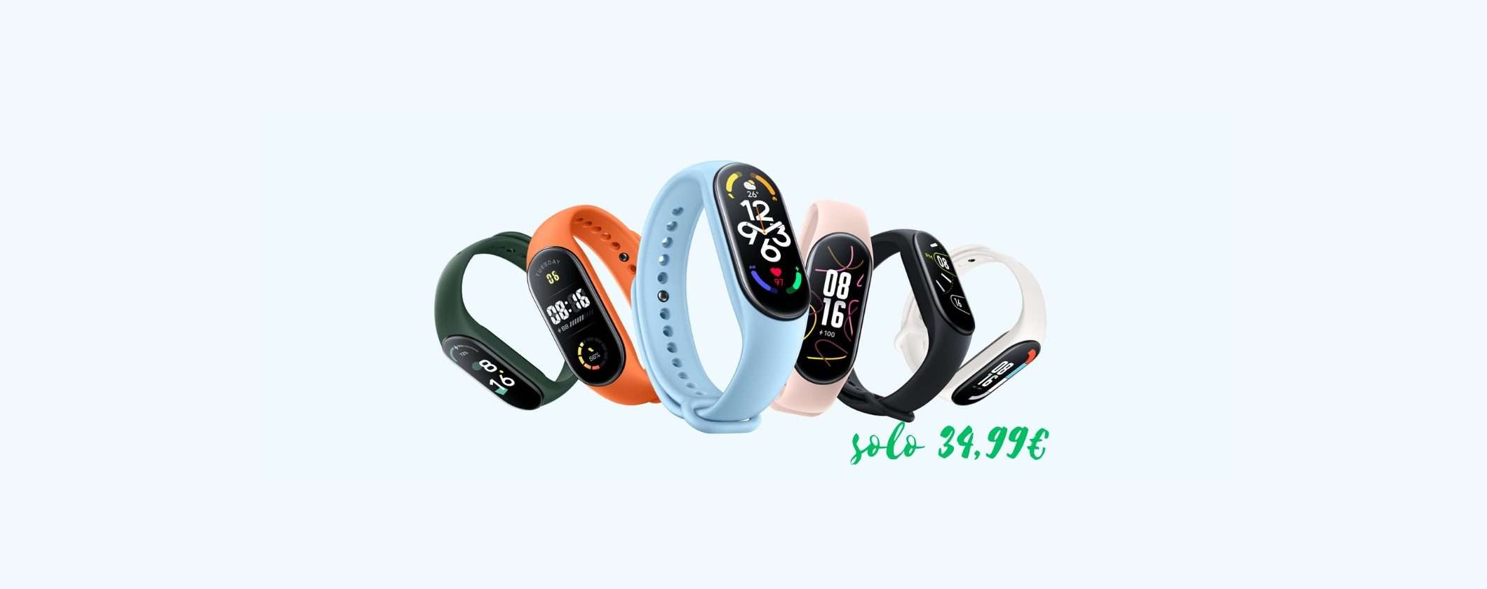 Xiaomi Smart Band 7: hai solo 24h per averla a soli 34,99€