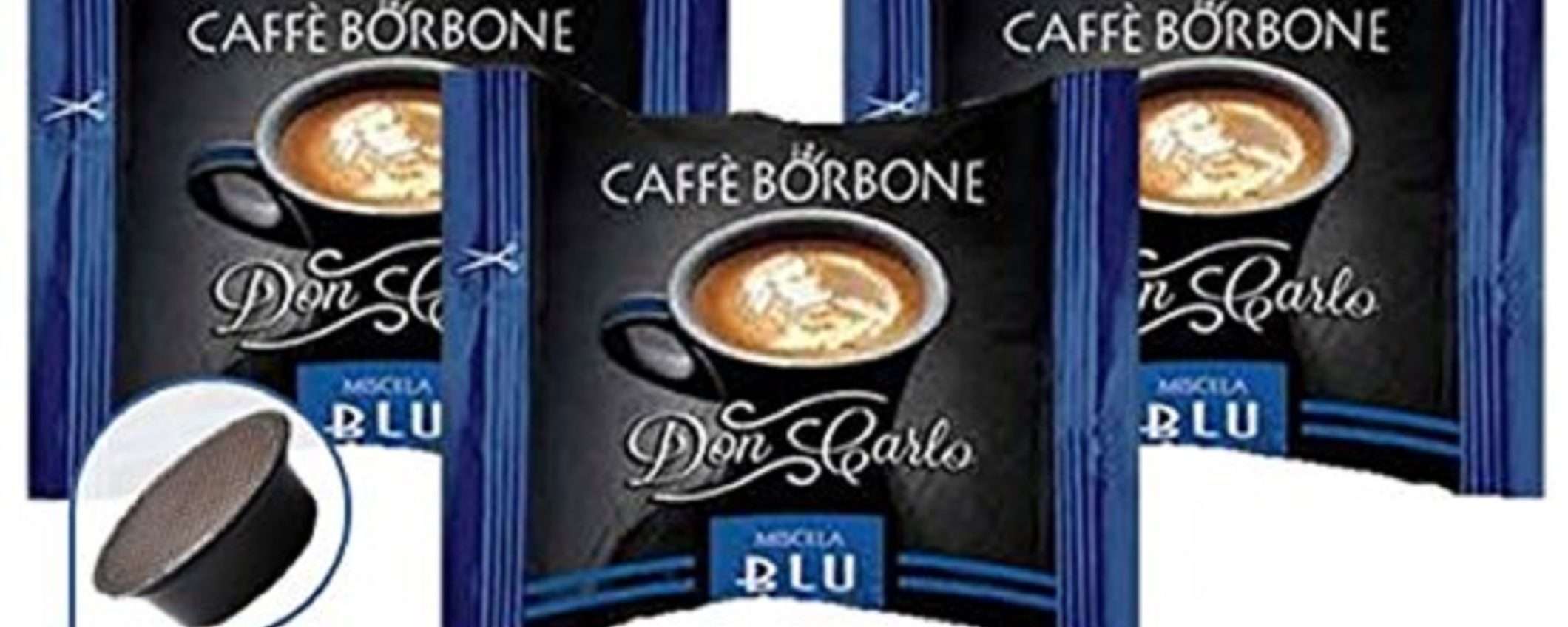 200 capsule caffè Borbone miscela Blu: con il CODICE SCONTO il prezzo diventa ridicolo!