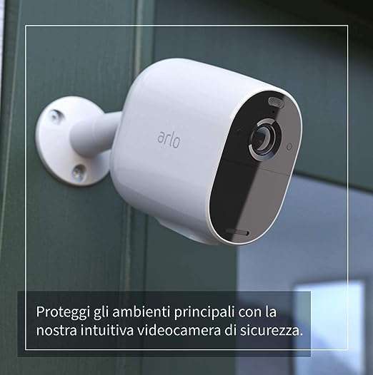 Kit di 2 telecamere Arlo Essential in sconto shock del 49%