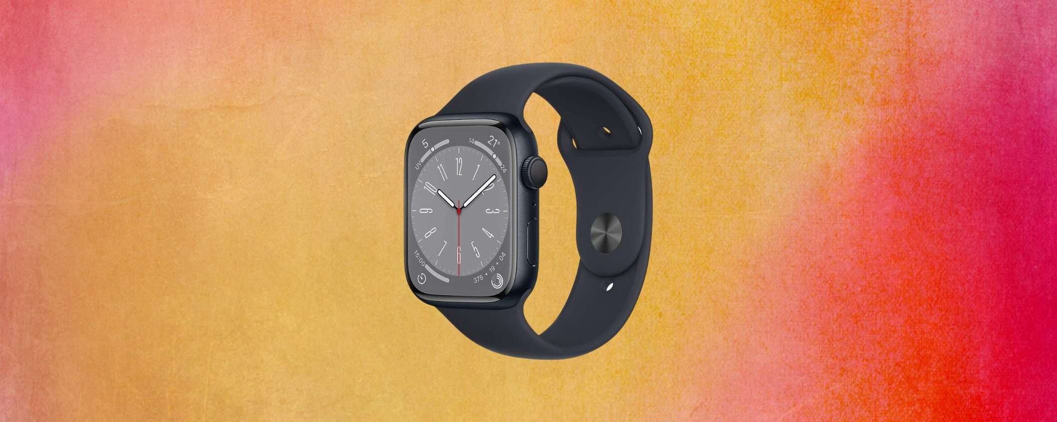 Apple Watch Series 8 è in OFFERTA su Amazon (-18%)