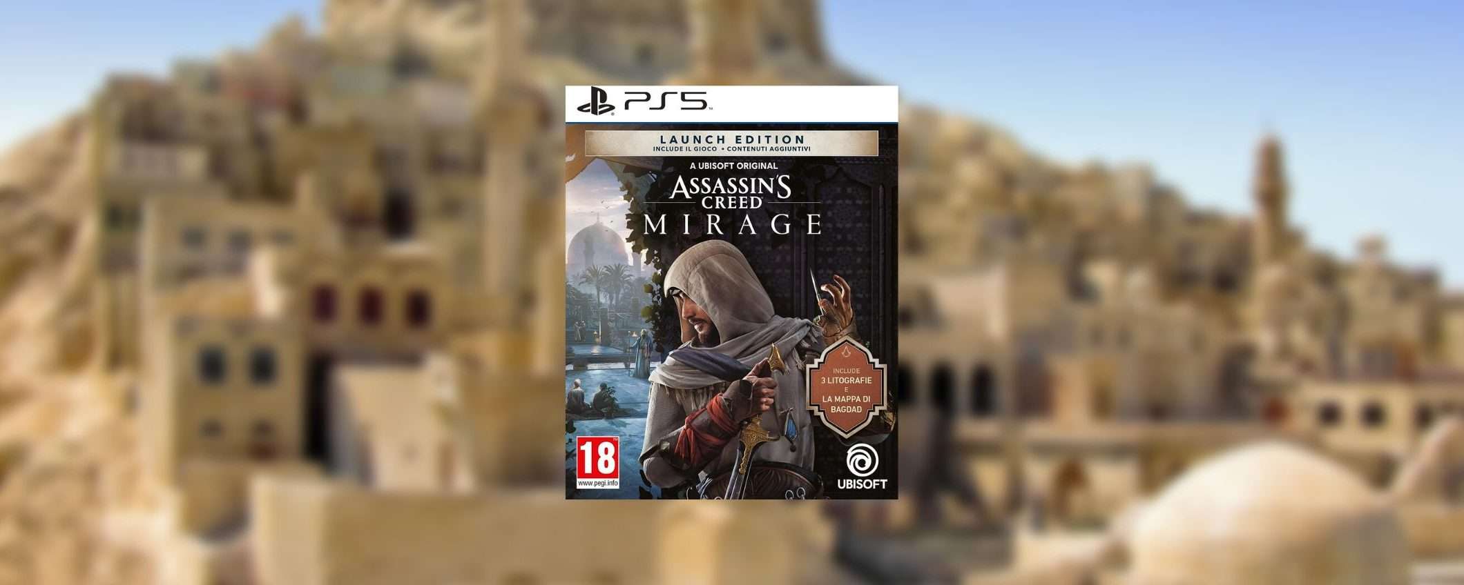 Assassin's Creed Mirage Launch Edition: prenota su Amazon al prezzo MINIMO garantito