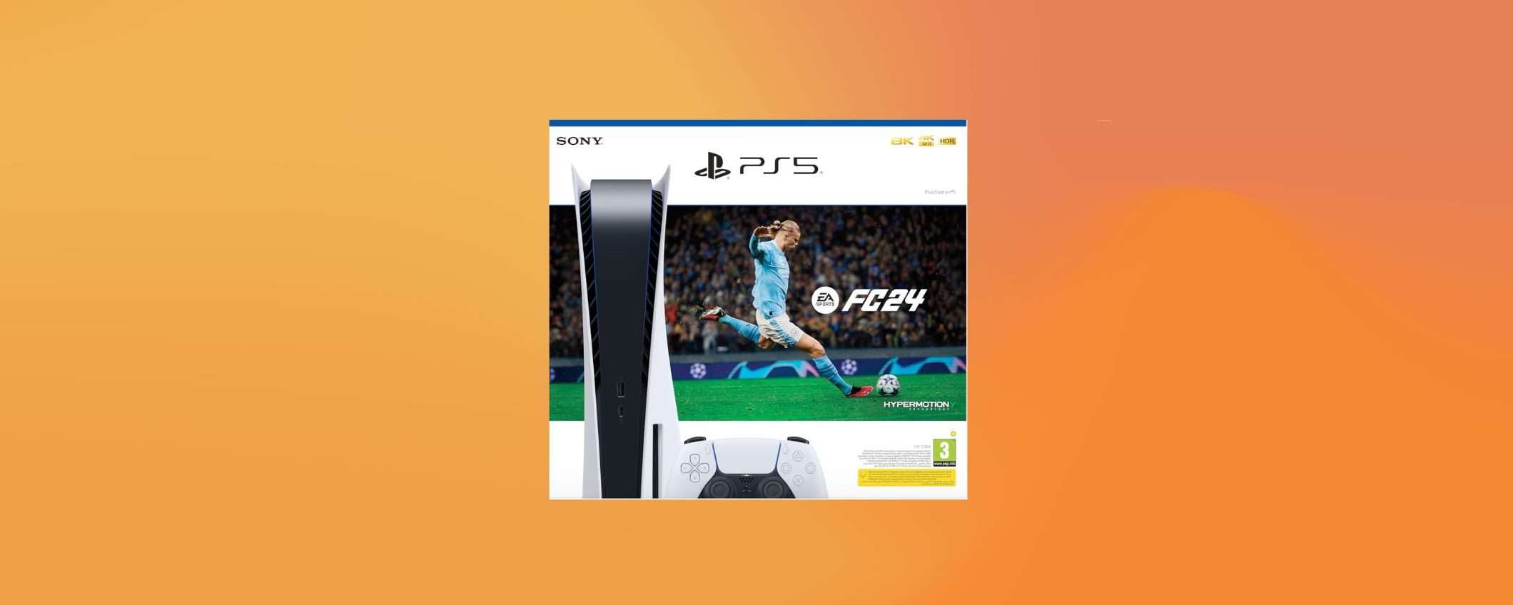 PlayStation 5 con EA Sports FC 24: il bundle è subito in OFFERTA su Amazon