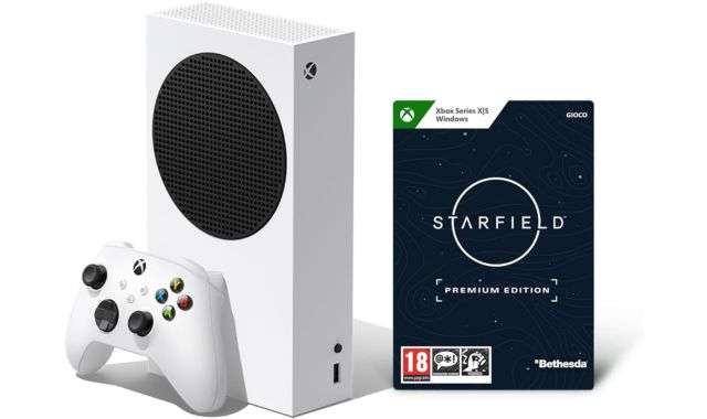 Bundle Xbox Series S con Starfield