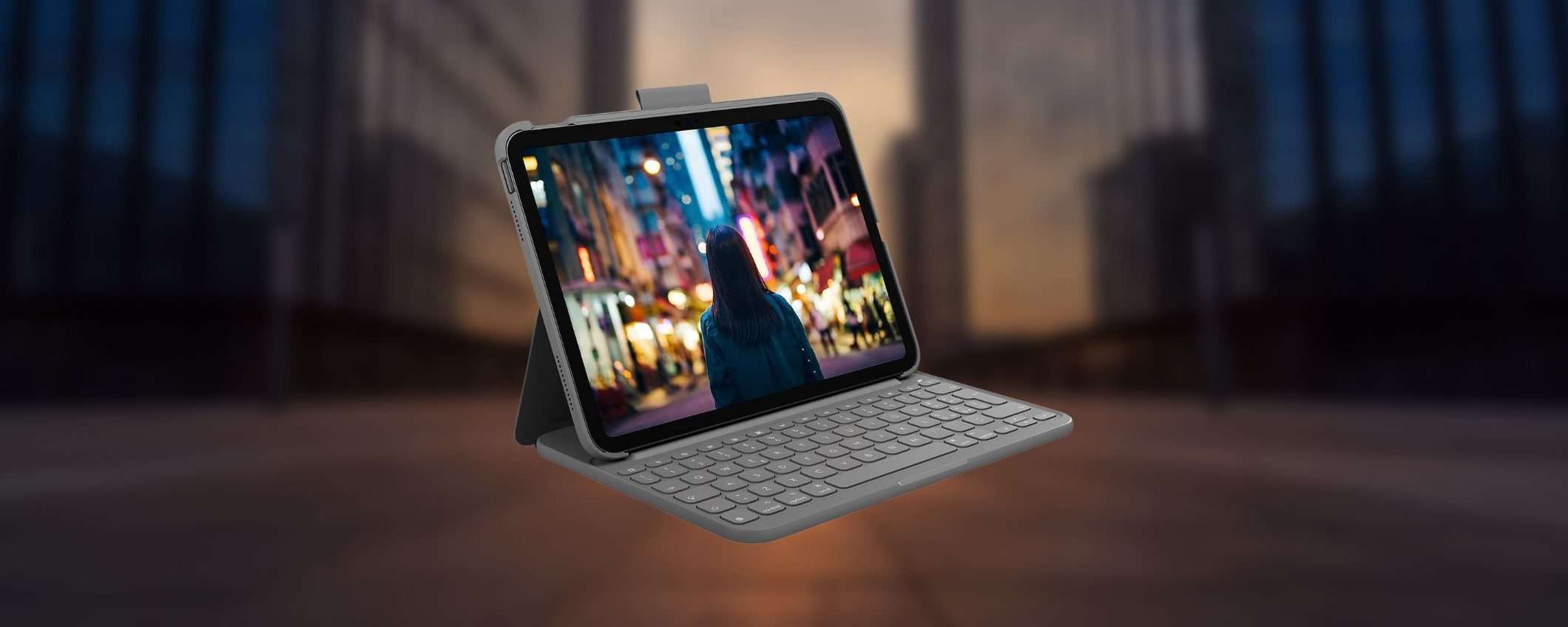 Cover con tastiera Logitech per iPad: un AFFARE su Amazon (-38%)