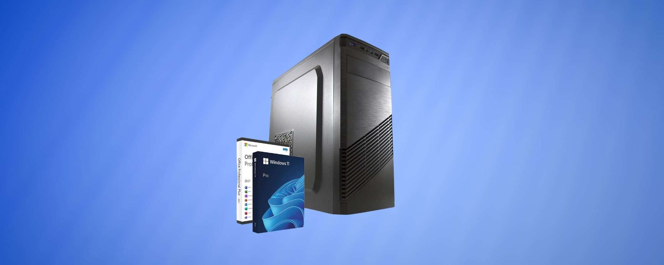 PC Desktop con i7, 16GB RAM e SSD 512GB a 449,91 euro su eBay (coupon)