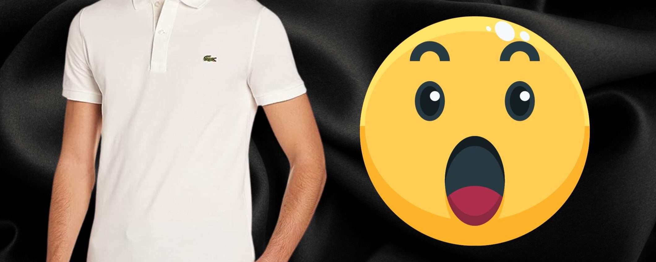 Polo Lacoste a 49€: Amazon è FUORI CONTROLLO (-55%)