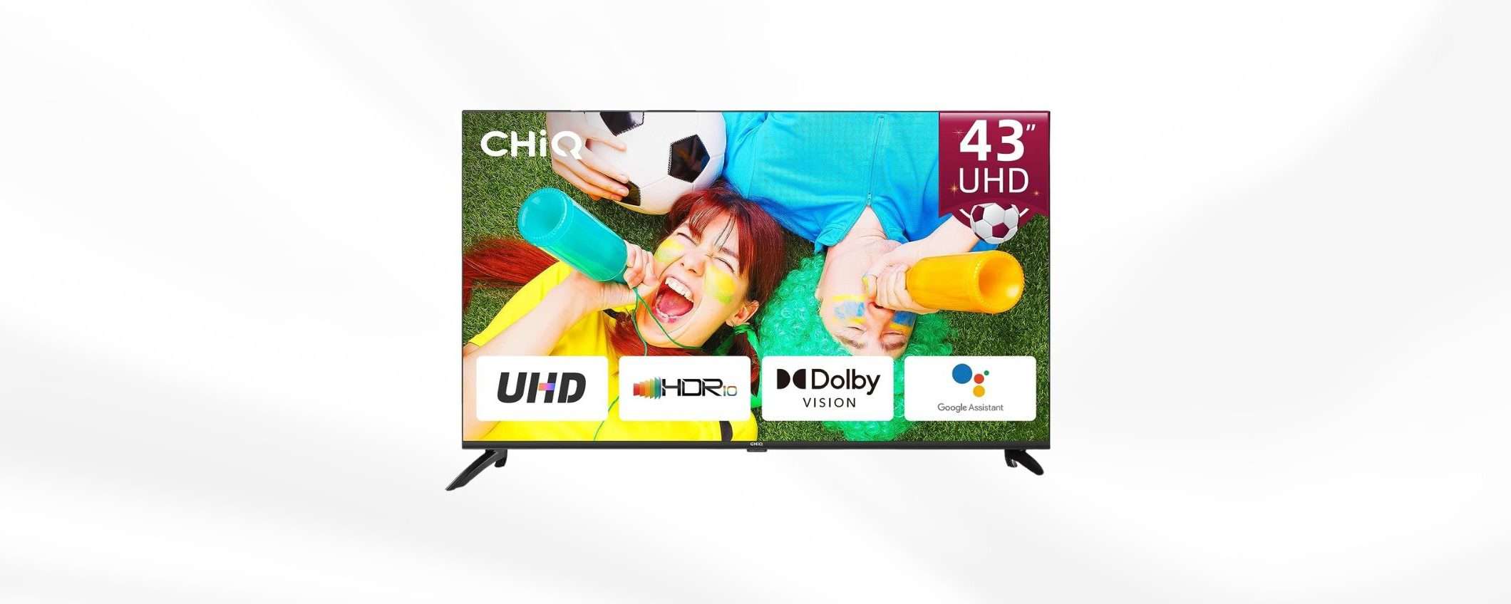 Smart TV 43 pollici 4K a soli 259€: INCREDIBILE AMAZON (-13%)