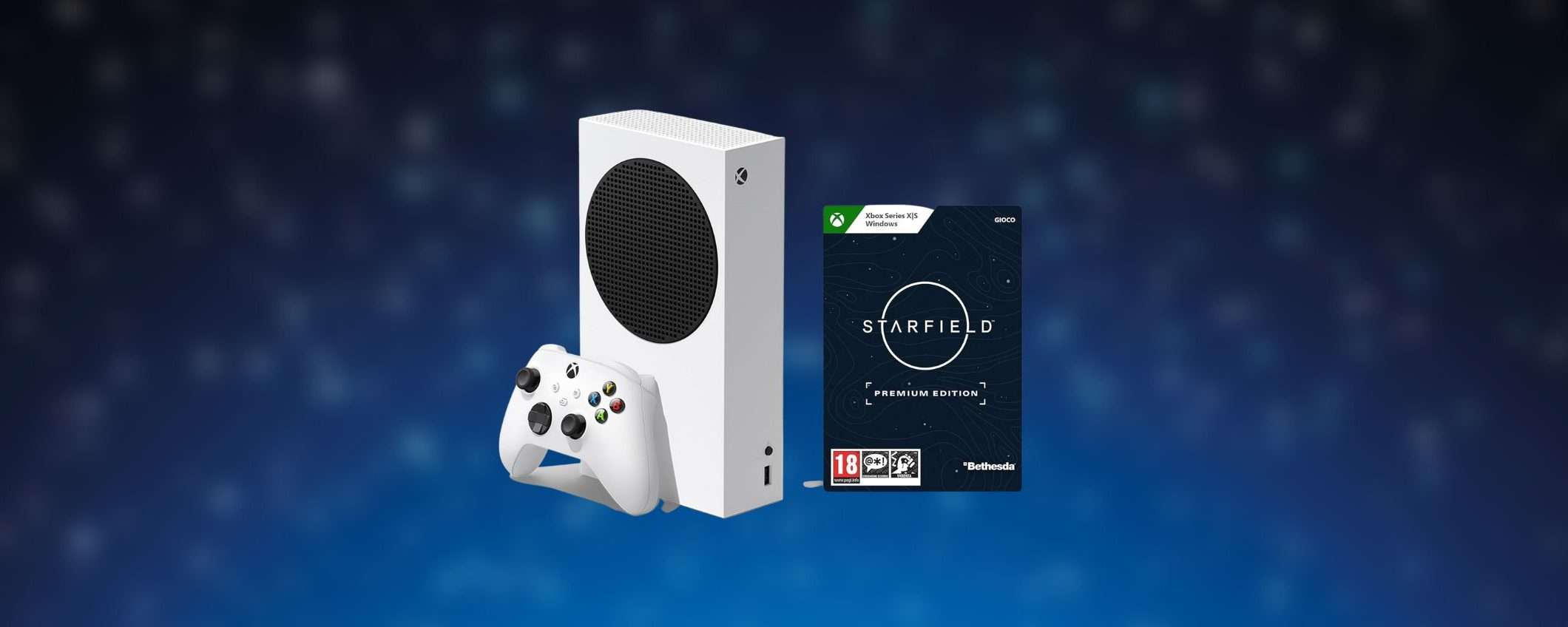 Xbox Series S con Starfield: il bundle in OFFERTA su Amazon