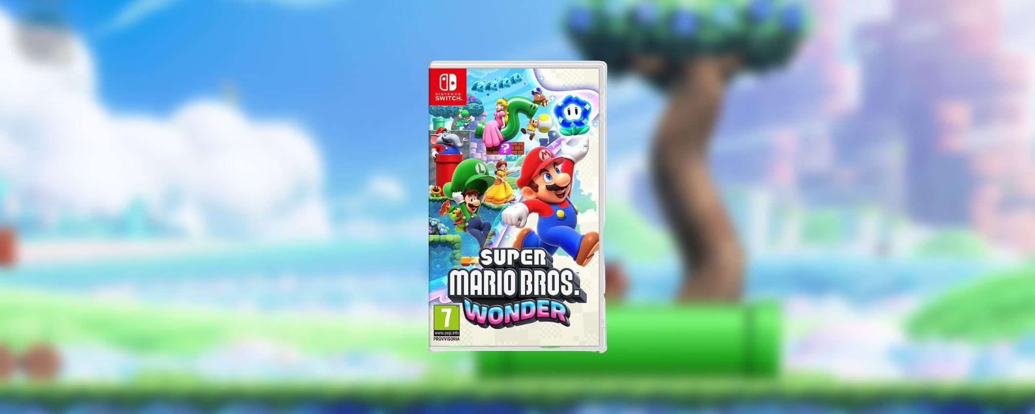 Super Mario Bros Wonder: prenotalo ADESSO su Amazon al miglior prezzo