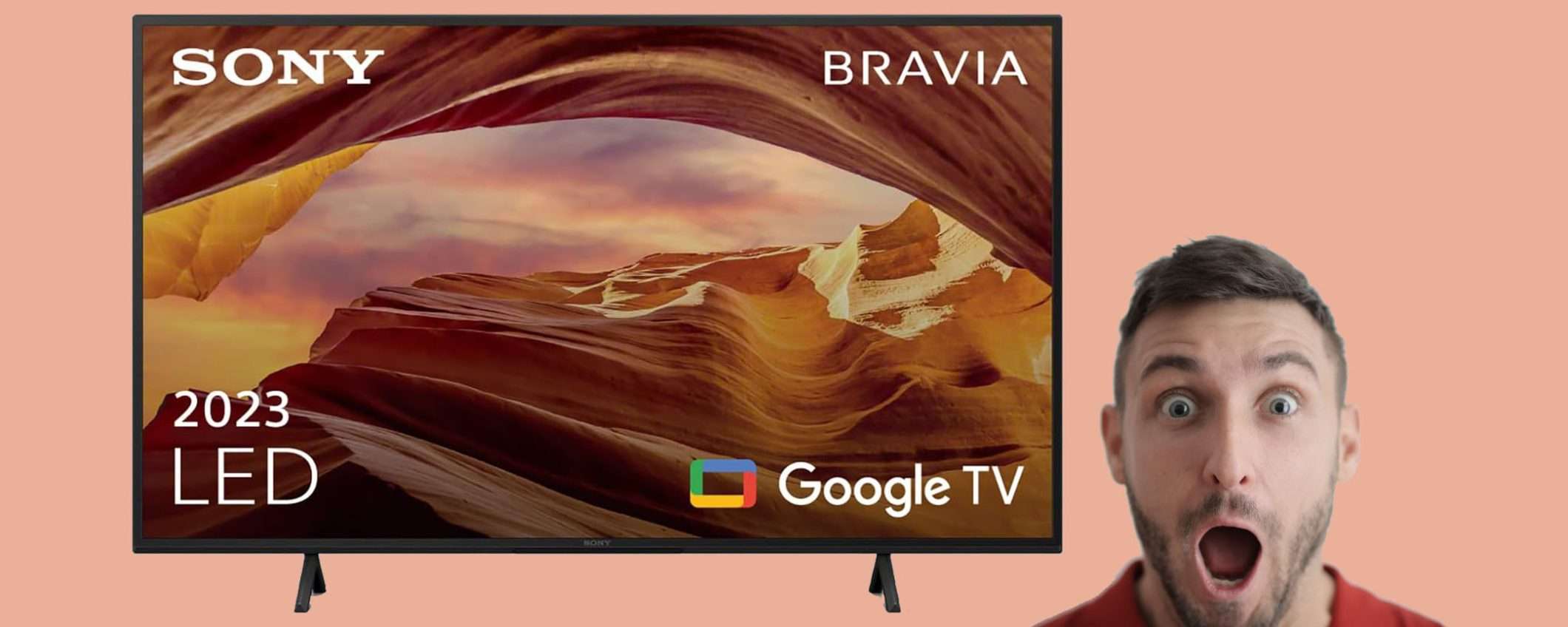 TV Sony BRAVIA 4K in offerta PAZZESCA: doppio sconto Amazon