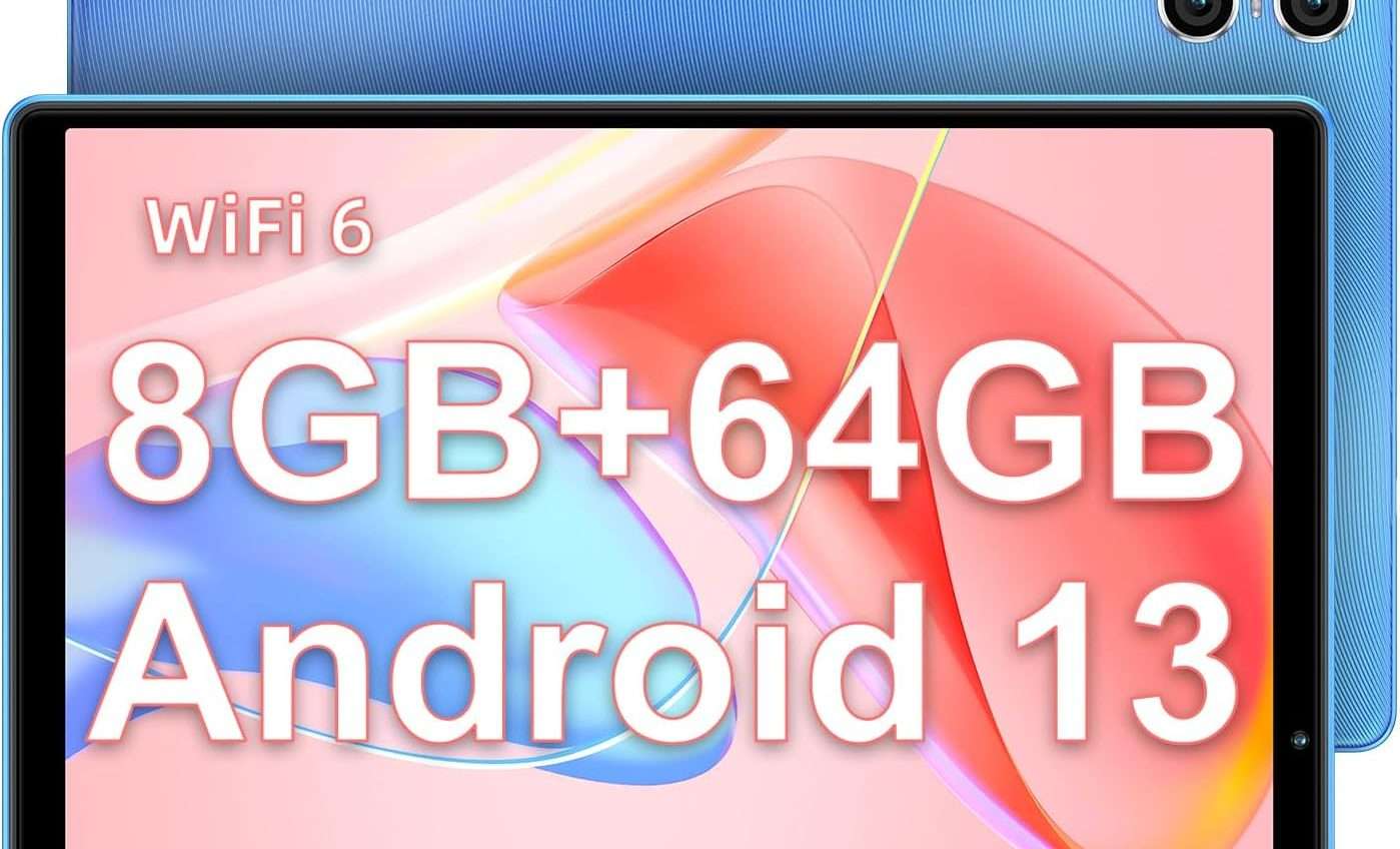 Tablet Android 13 con 8GB di RAM in super offerta: oggi lo paghi 84,99€