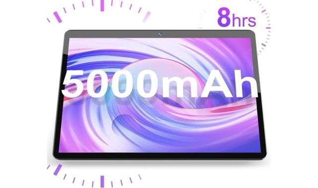 Tablet Android batteria 5000mAh