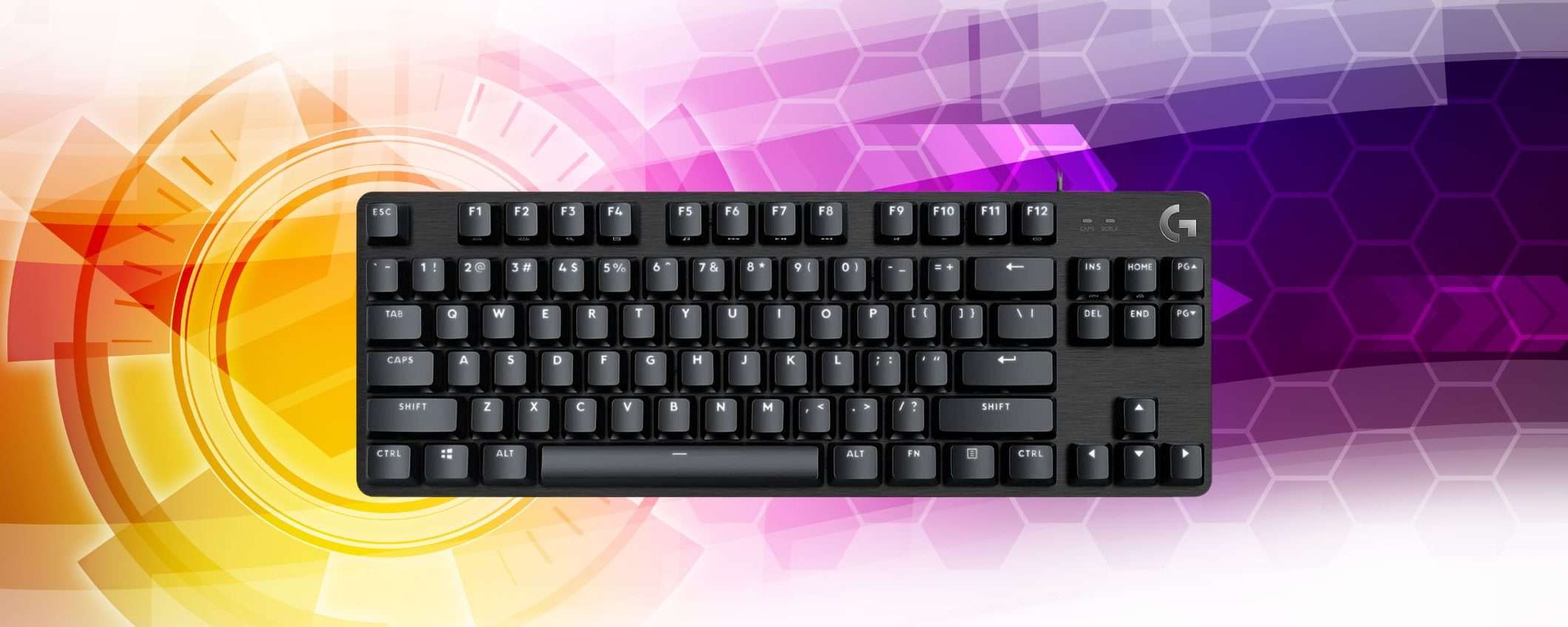 Tastiera da gaming meccanica Logitech in SUPER SCONTO su Amazon (-28%)